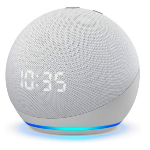 Echo Dot 4a generación con reloj