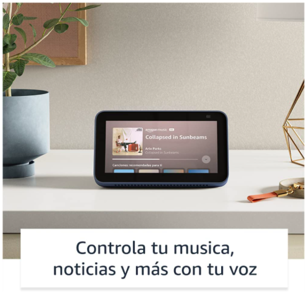 Echo Show 5 música noticias alexa