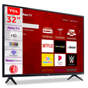 Smart TV TCL de 32 pulgadas con Roku